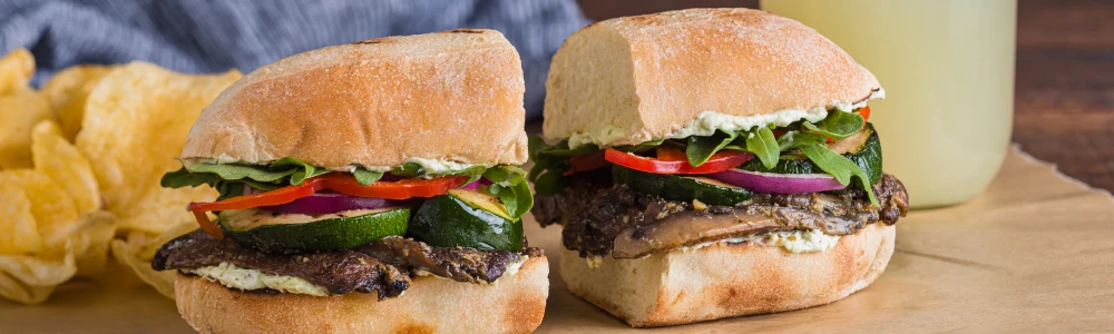 portobello mushroom sandwich