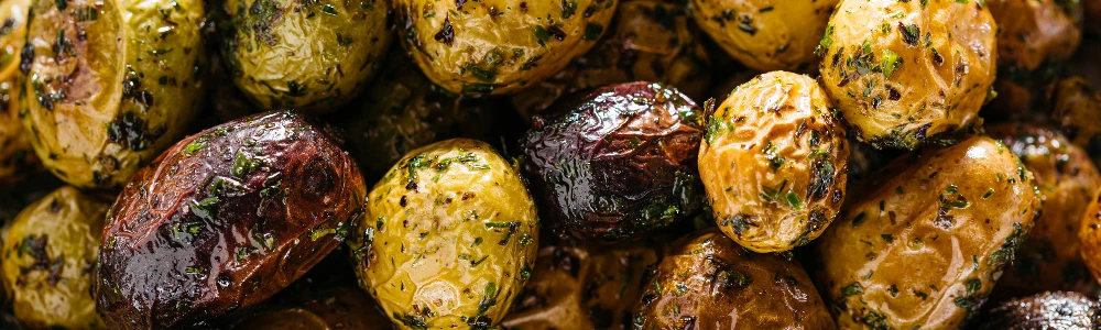 roasted marble potatoes