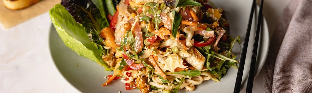 thai chicken noodle salad