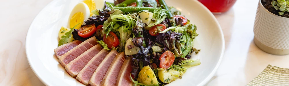 wild ahi nicoise salad