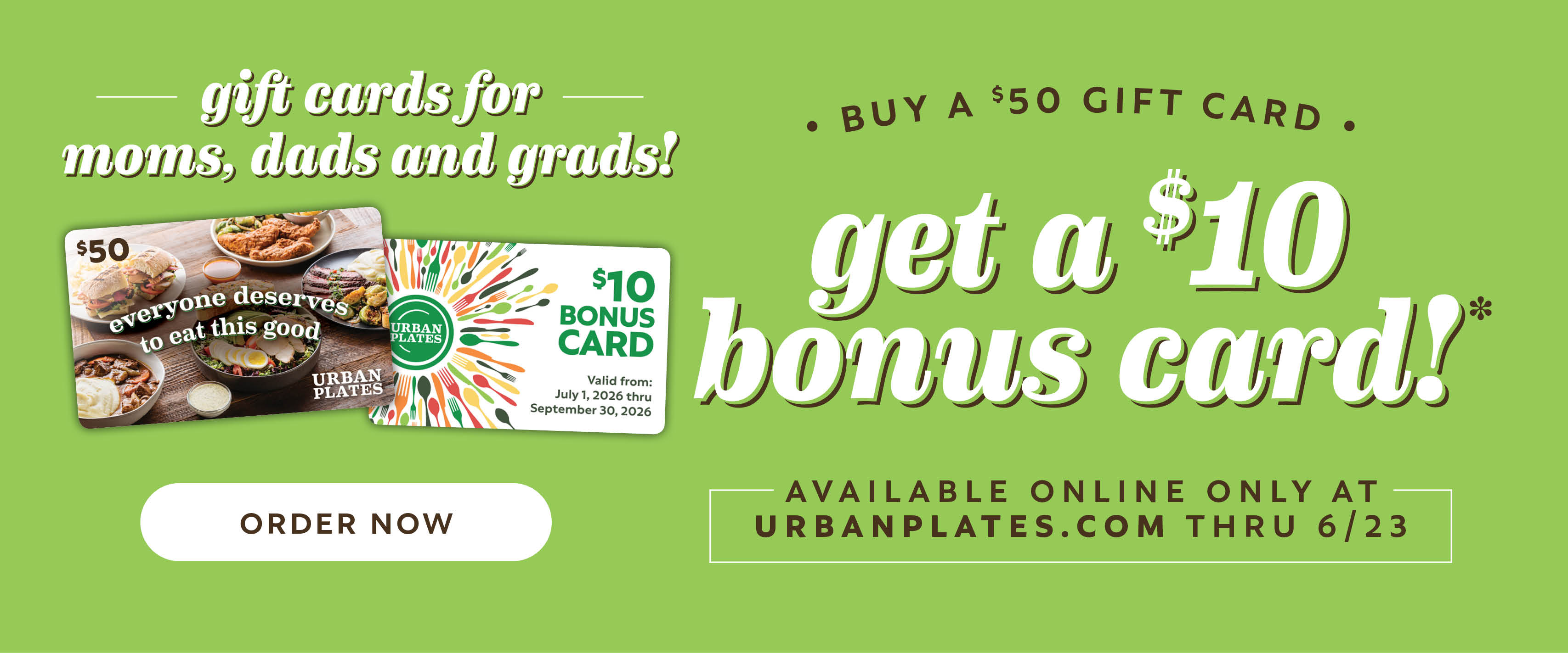 Spring Gift Card Promo